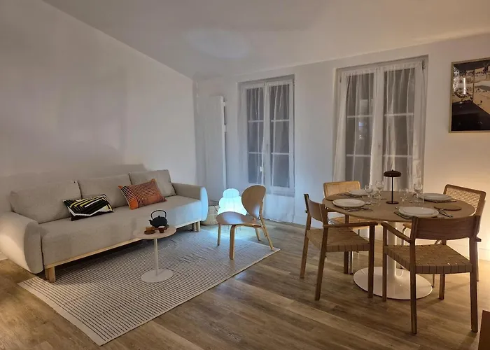 Flower, 3 P, Wifi, Hyper-center, Equipped Kitchen 公寓 拉罗歇尔